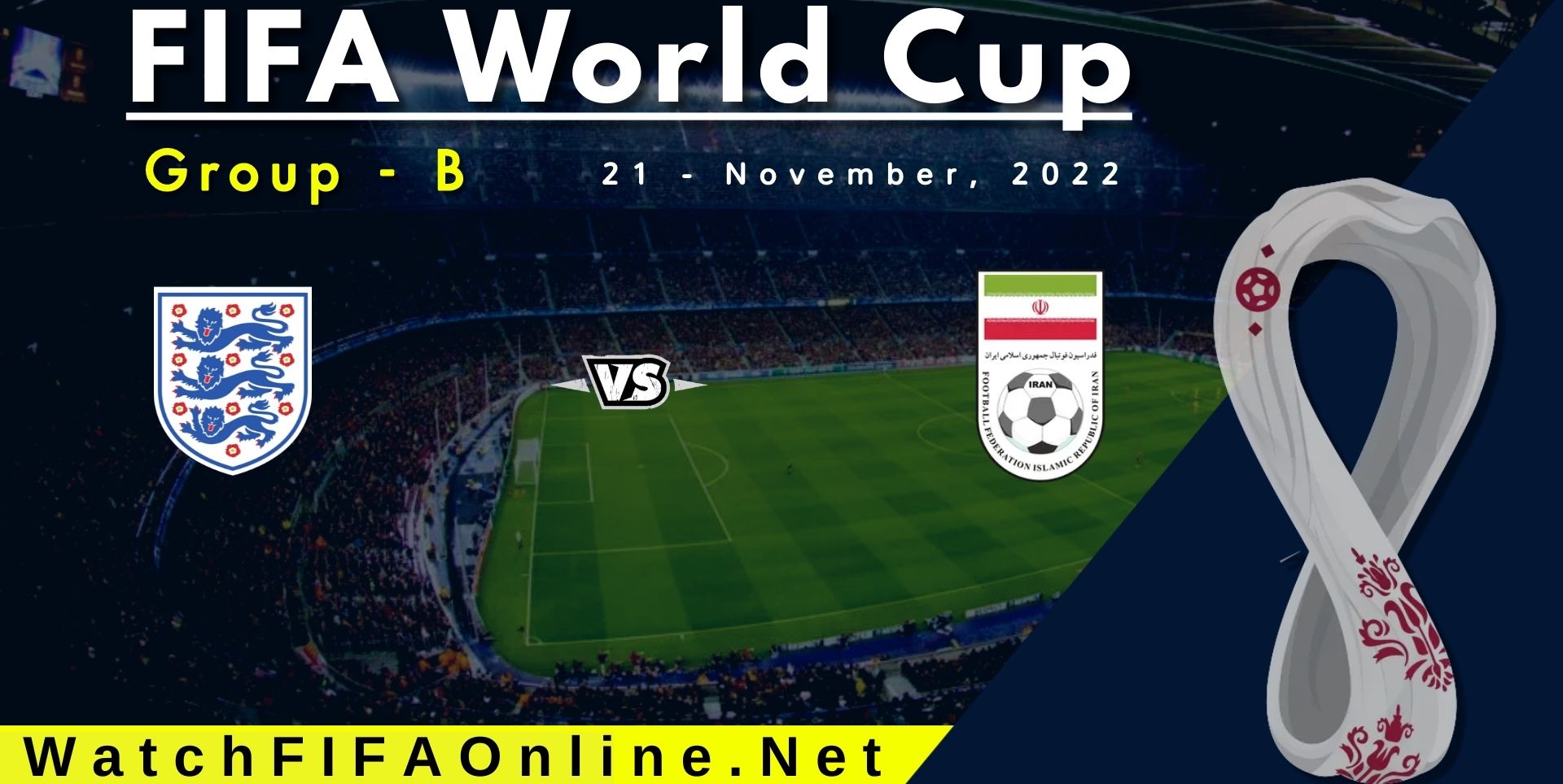 England Vs Iran Live Stream 2022 | FIFA WC