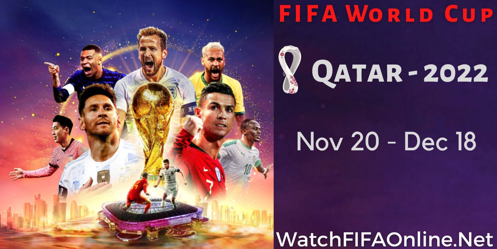 Live Stream of the FIFA World Cup Qatar