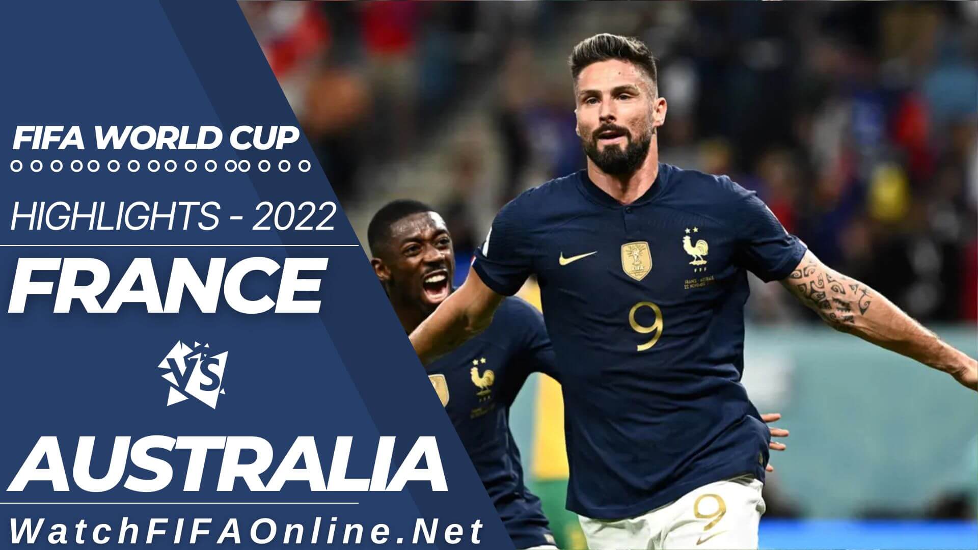 France Vs Australia Highlights FIFA World Cup 2022
