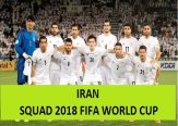 Iran 2018 FIFA World Cup Squad